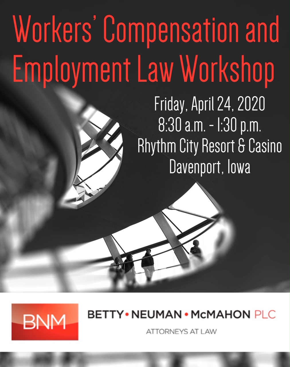 Workers Compensation And Employment Law Workshop | Betty Neuman McMahon PLC | Attorneys At Law